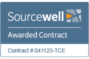 Awarded Contract Logo with #